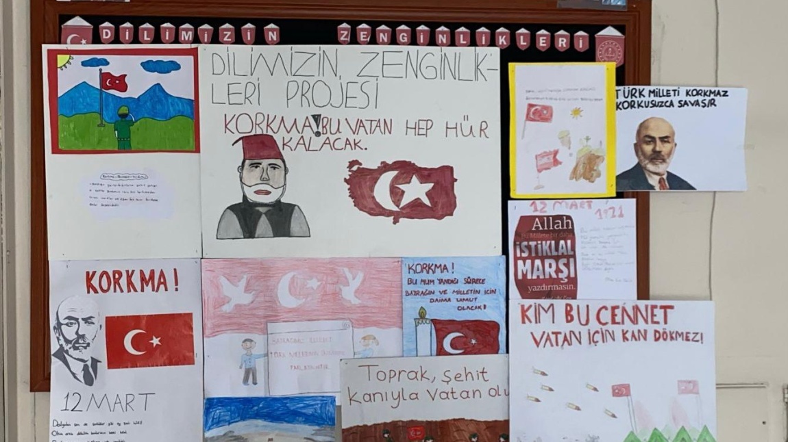 DİLİMİZİN ZENGİNLİKLERİ PROJESİ MART AYI ETKİNLİKLERİ